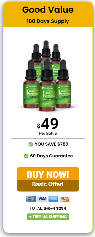 FlashBurn 6 Bottles - Most Popular